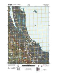 Ossineke Michigan Historical topographic map, 1:24000 scale, 7.5 X 7.5 Minute, Year 2011
