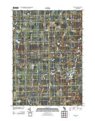 Otisville Michigan Historical topographic map, 1:24000 scale, 7.5 X 7.5 Minute, Year 2011