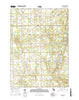 Otisville Michigan Current topographic map, 1:24000 scale, 7.5 X 7.5 Minute, Year 2017