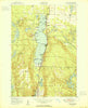 Otsego Lake Michigan Historical topographic map, 1:24000 scale, 7.5 X 7.5 Minute, Year 1951