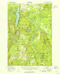 Otsego Lake Michigan Historical topographic map, 1:62500 scale, 15 X 15 Minute, Year 1949