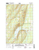 Otter Lake Michigan Current topographic map, 1:24000 scale, 7.5 X 7.5 Minute, Year 2016