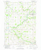 Ovid West Michigan Historical topographic map, 1:24000 scale, 7.5 X 7.5 Minute, Year 1974