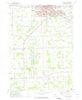 Owosso South Michigan Historical topographic map, 1:24000 scale, 7.5 X 7.5 Minute, Year 1972