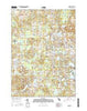 Oxford Michigan Current topographic map, 1:24000 scale, 7.5 X 7.5 Minute, Year 2017