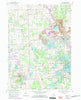 Oxford Michigan Historical topographic map, 1:24000 scale, 7.5 X 7.5 Minute, Year 1968