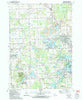 Oxford Michigan Historical topographic map, 1:24000 scale, 7.5 X 7.5 Minute, Year 1991