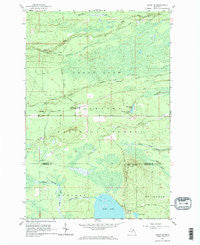 Ozark NE Michigan Historical topographic map, 1:24000 scale, 7.5 X 7.5 Minute, Year 1964