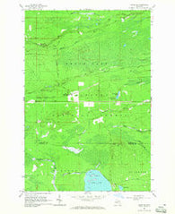 Ozark NE Michigan Historical topographic map, 1:24000 scale, 7.5 X 7.5 Minute, Year 1964