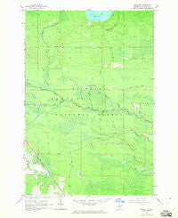Ozark SE Michigan Historical topographic map, 1:24000 scale, 7.5 X 7.5 Minute, Year 1964