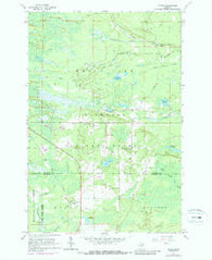 Ozark Michigan Historical topographic map, 1:24000 scale, 7.5 X 7.5 Minute, Year 1964
