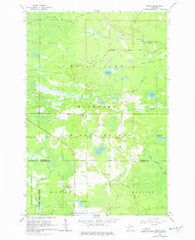 Ozark Michigan Historical topographic map, 1:24000 scale, 7.5 X 7.5 Minute, Year 1964