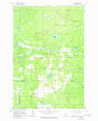 Ozark Michigan Historical topographic map, 1:24000 scale, 7.5 X 7.5 Minute, Year 1964
