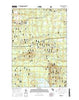 Ozark NE Michigan Current topographic map, 1:24000 scale, 7.5 X 7.5 Minute, Year 2017