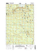 Ozark SE Michigan Current topographic map, 1:24000 scale, 7.5 X 7.5 Minute, Year 2017