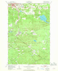 Palmer Michigan Historical topographic map, 1:24000 scale, 7.5 X 7.5 Minute, Year 1952