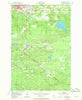 Palmer Michigan Historical topographic map, 1:24000 scale, 7.5 X 7.5 Minute, Year 1952