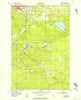 Palmer Michigan Historical topographic map, 1:24000 scale, 7.5 X 7.5 Minute, Year 1952
