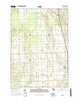 Palms Michigan Current topographic map, 1:24000 scale, 7.5 X 7.5 Minute, Year 2016