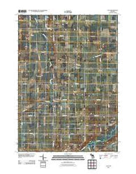 Palo Michigan Historical topographic map, 1:24000 scale, 7.5 X 7.5 Minute, Year 2011