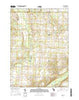 Palo Michigan Current topographic map, 1:24000 scale, 7.5 X 7.5 Minute, Year 2016