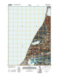 Parkdale Michigan Historical topographic map, 1:24000 scale, 7.5 X 7.5 Minute, Year 2012