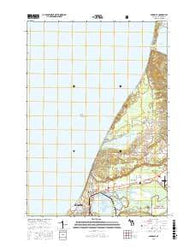 Parkdale Michigan Current topographic map, 1:24000 scale, 7.5 X 7.5 Minute, Year 2017