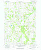 Parkers Corners Michigan Historical topographic map, 1:24000 scale, 7.5 X 7.5 Minute, Year 1973