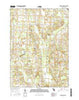 Parkers Corners Michigan Current topographic map, 1:24000 scale, 7.5 X 7.5 Minute, Year 2017