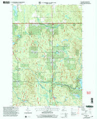 Paulding Michigan Historical topographic map, 1:24000 scale, 7.5 X 7.5 Minute, Year 1999