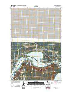 Payment Michigan Historical topographic map, 1:24000 scale, 7.5 X 7.5 Minute, Year 2011