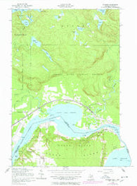 Payment Michigan Historical topographic map, 1:24000 scale, 7.5 X 7.5 Minute, Year 1951