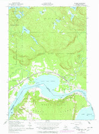 Payment Michigan Historical topographic map, 1:24000 scale, 7.5 X 7.5 Minute, Year 1951