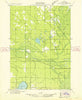 Peacock SE Michigan Historical topographic map, 1:31680 scale, 7.5 X 7.5 Minute, Year 1933