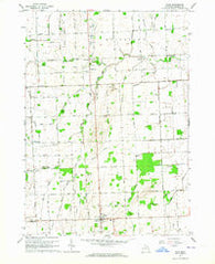 Peck Michigan Historical topographic map, 1:24000 scale, 7.5 X 7.5 Minute, Year 1963