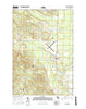 Pellston Michigan Current topographic map, 1:24000 scale, 7.5 X 7.5 Minute, Year 2017