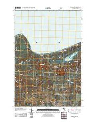 Pendills Lake Michigan Historical topographic map, 1:24000 scale, 7.5 X 7.5 Minute, Year 2011