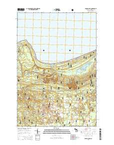 Pendills Lake Michigan Historical topographic map, 1:24000 scale, 7.5 X 7.5 Minute, Year 2014