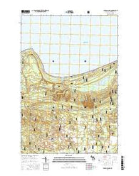 Pendills Lake Michigan Current topographic map, 1:24000 scale, 7.5 X 7.5 Minute, Year 2017