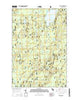 Perch Lake Michigan Historical topographic map, 1:24000 scale, 7.5 X 7.5 Minute, Year 2014