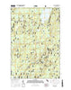 Perch Lake Michigan Current topographic map, 1:24000 scale, 7.5 X 7.5 Minute, Year 2017