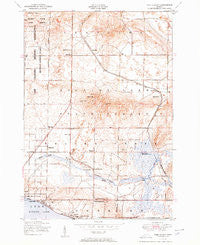 Pere Cheney Michigan Historical topographic map, 1:24000 scale, 7.5 X 7.5 Minute, Year 1951