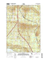 Pere Cheney Michigan Historical topographic map, 1:24000 scale, 7.5 X 7.5 Minute, Year 2014