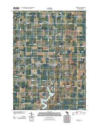 Perrinton Michigan Historical topographic map, 1:24000 scale, 7.5 X 7.5 Minute, Year 2011