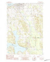 Petoskey Michigan Historical topographic map, 1:25000 scale, 7.5 X 7.5 Minute, Year 1983