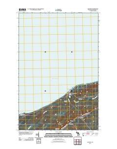 Phoenix Michigan Historical topographic map, 1:24000 scale, 7.5 X 7.5 Minute, Year 2011