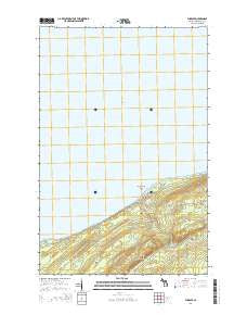 Phoenix Michigan Historical topographic map, 1:24000 scale, 7.5 X 7.5 Minute, Year 2014