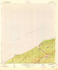 Phoenix Michigan Historical topographic map, 1:24000 scale, 7.5 X 7.5 Minute, Year 1947
