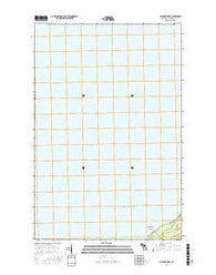 Phoenix OE W Michigan Current topographic map, 1:24000 scale, 7.5 X 7.5 Minute, Year 2017