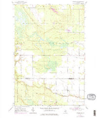 Pickford NW Michigan Historical topographic map, 1:24000 scale, 7.5 X 7.5 Minute, Year 1953